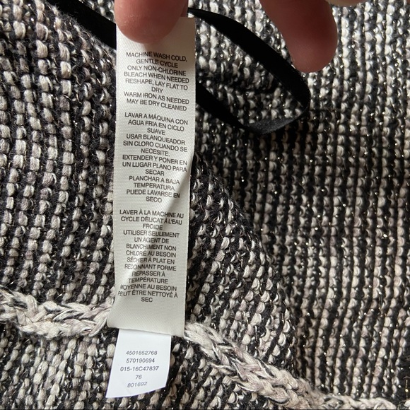 Chico’s Woven Soft Shell Open Front Blazer Shacket Chico’s 1 Medium 8 - Picture 10 of 12